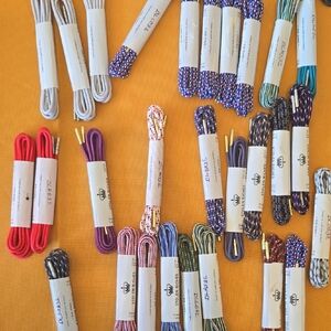 Colorful Shoelace Collection